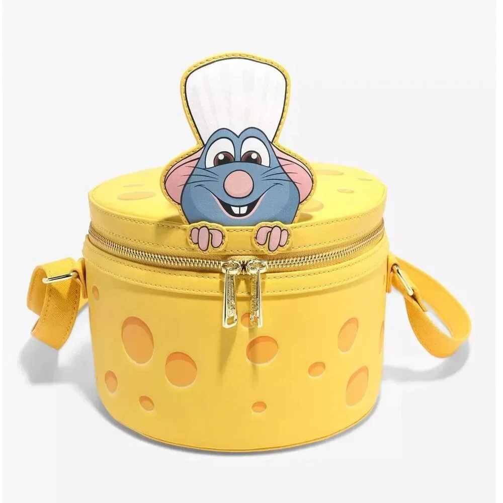 Disney Pixar Loungefly Ratatouille Remy Scented Cross Body Bag Purse Cheese - Picture 1 of 3